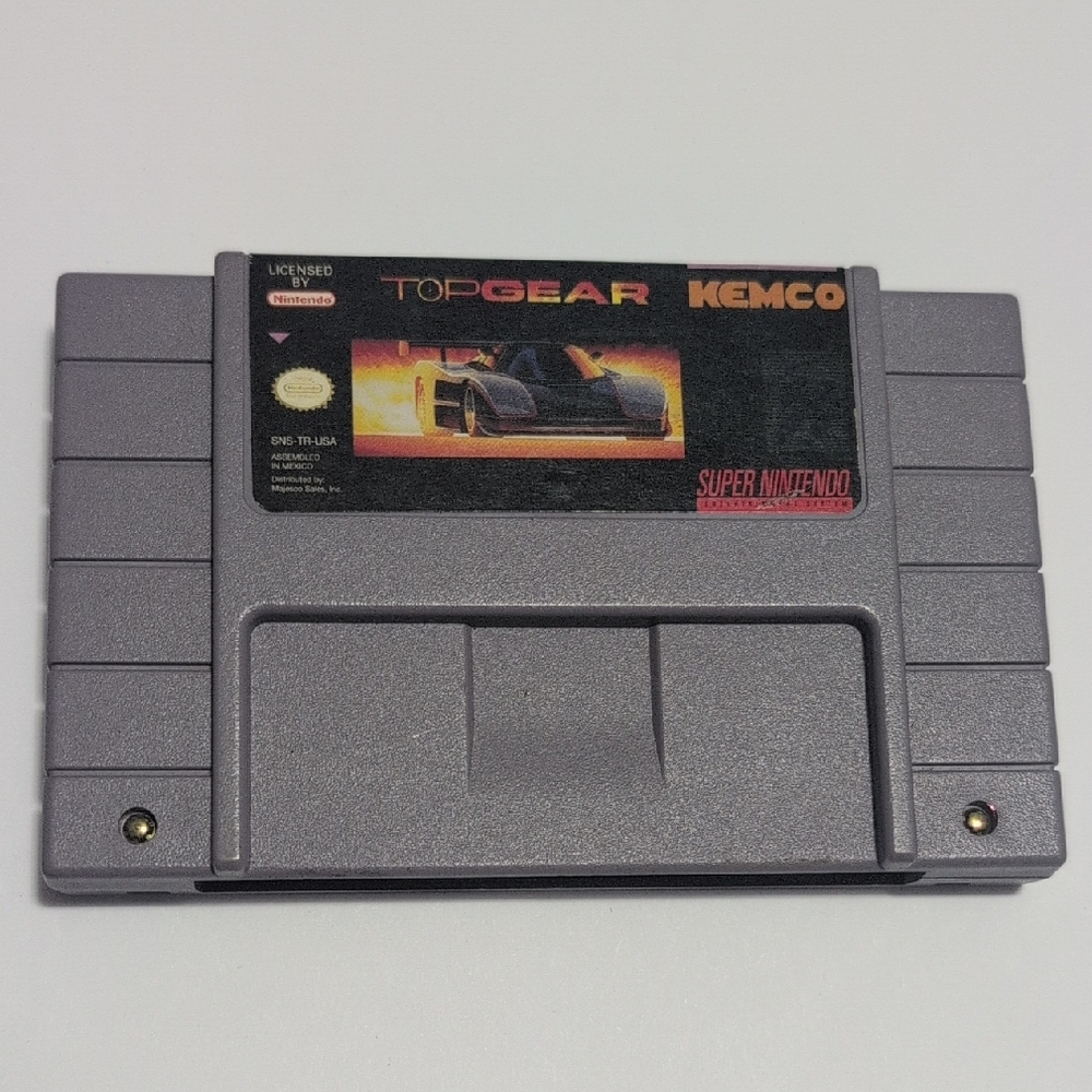 Top Gear Game Cartridge - Gray